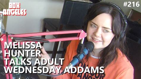 Melissa Hunter Talks Adult Wednesday Addams Youtube