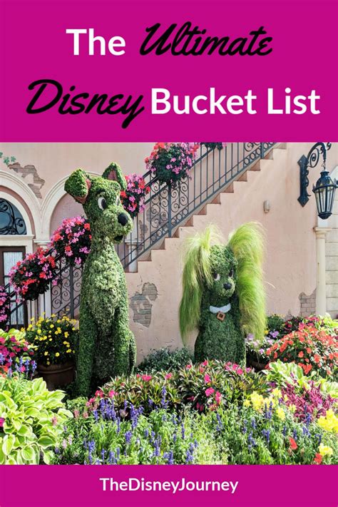 The Ultimate Disney Bucket List Disney World Tips And Tricks Disney