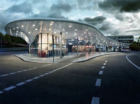 Architecture Now And The Future Bus Station By Blunckmorgen Architekten