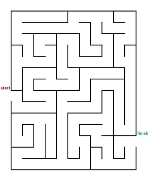 Beginner Mazes Printable Customize And Print
