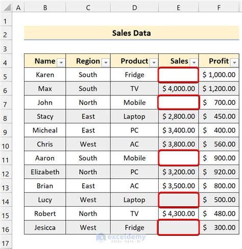 How To Filter Data And Delete Rows With Excel Vba Examples