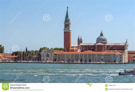 Venice San Giorgio Maggiore Island Editorial Photography Image Of