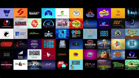 60 Scary Logos At The Same Time Youtube