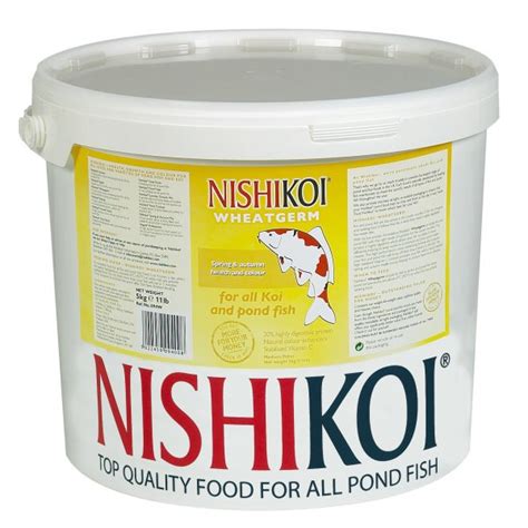 Koi food is designed not only to be nutritionally. Nishikoi Wheatgerm Pellet Floating Koi Goldfish Winter ...
