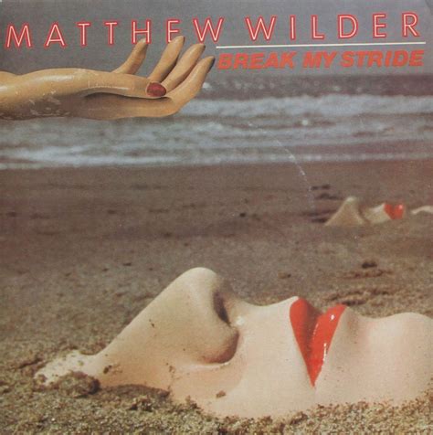 Matthew Wilder Break My Stride Vinyl Clocks
