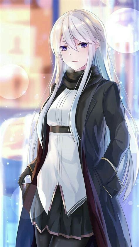 Overnight White Hair Anime Characters Female Hd