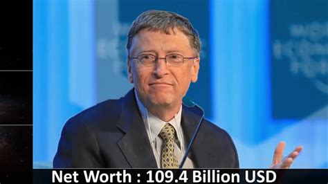 In 2019, gates's net worth raised to $110 billion, which made him the second richest person in all over the world. Bill Gates - Lifestyle, Girlfriend, Family, Net worth, House, Car, Age, biography - 2020 - YouTube