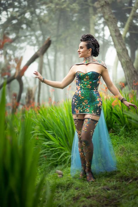 Bespoke Sweetheart Corset Dress Satin Or Brocade Dark Garden Unique