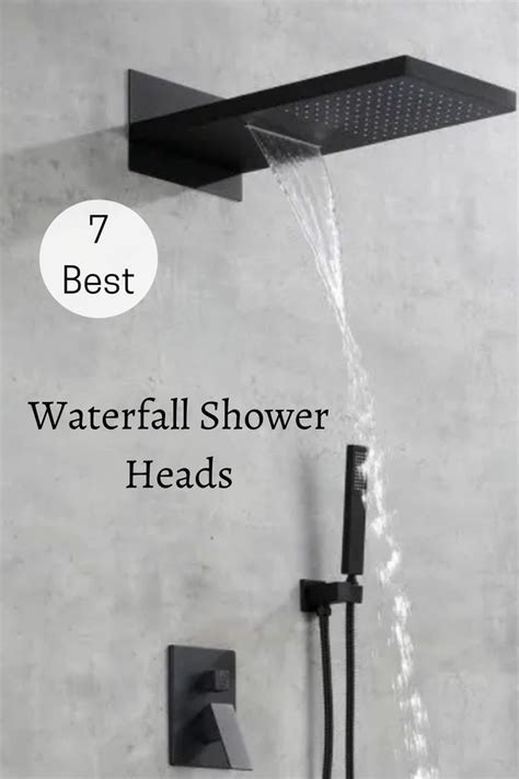 7 Best Waterfall Shower Heads In 2022 Waterfall Shower Shower Heads