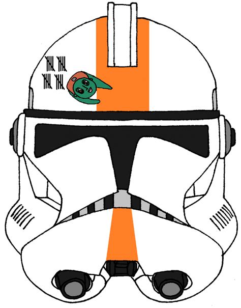 Clone Trooper Helmet Drawing At Getdrawings Free Download
