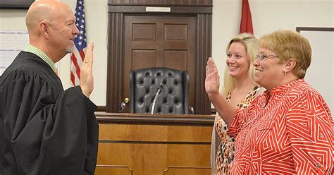 Newly Elected Officials Take Their Oaths Of Office Local News
