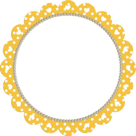 Cadre Rond Png Tube Round Frame Transparent Png
