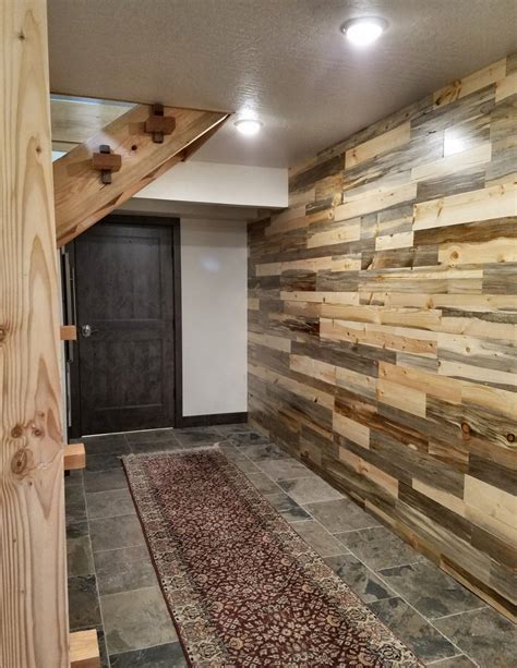 Pre Fab Wood Wall Panels Reclaimed Pallet Wood Paneling
