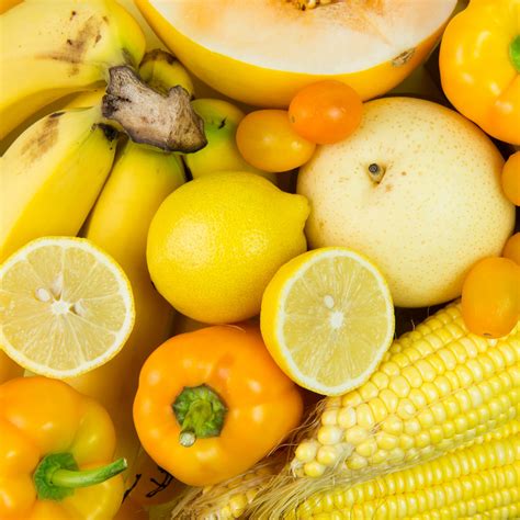 Yellow Food Health Benefits Cook By Color