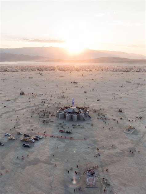 Medinas Beautiful Images Of The Burning Man 2018 Aerial Photography