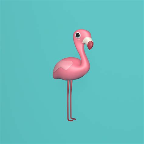 Flamingo 3d Model Cgtrader