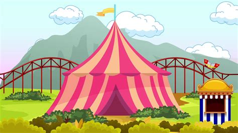 Circus Animation Stock Video Footage For Free Download
