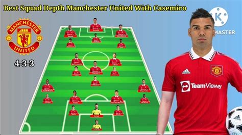Best Squad Depth Manchester United With Casemiro Under Erik Ten Hag