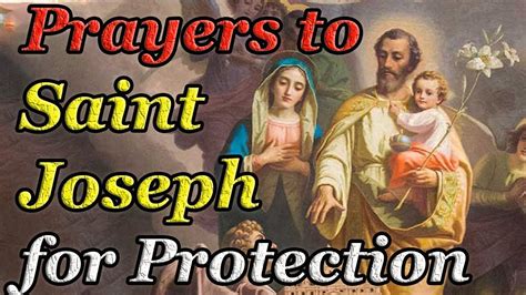Powerful Prayers To Saint Joseph For Protection Very Powerful Jesus
