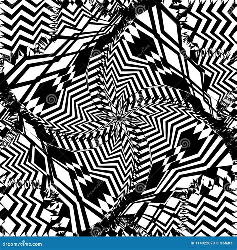 Abstract Twisted Background Optical Illusion Of Distorted Surface