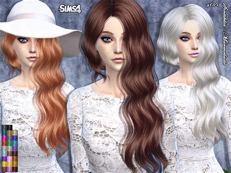 The Sims Resource Sintiklia Hair Marmelade