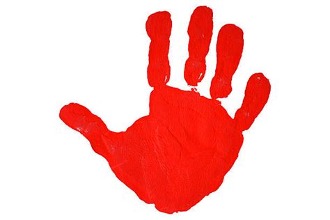 2700 Red Handprint Stock Photos Pictures And Royalty Free Images Istock