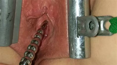 Female Urethral Sounding Orgasm Stretched Clamped Pussy S M Medical