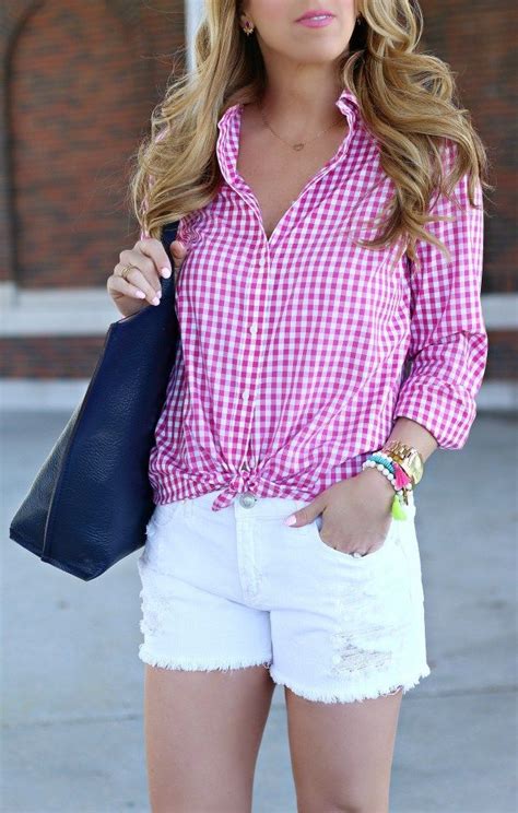 Gingham Style Gingham Fashion Spring Outfits Casual Preppy Style