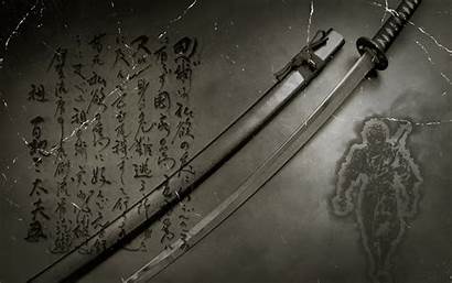 Samurai Japanese Katana Wallpapers Kanji Swords Ninjas