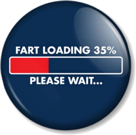 fart loading 25mm 1 pin button badge novelty funny humour computer geek nerd ebay