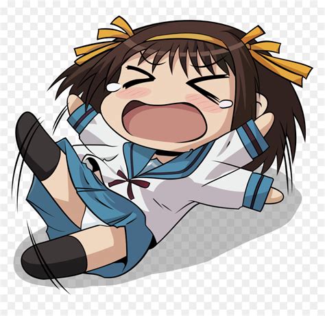 Chibi Anime Girl Crying Hd Png Download Vhv