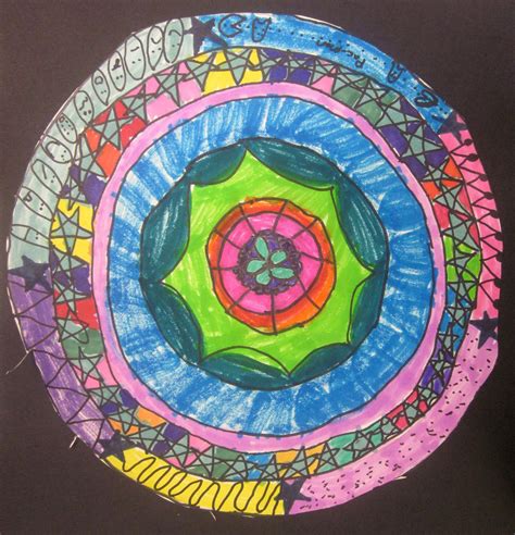 Art Is Basic Art Teacher Blog Radial Design 3rd4th Grade