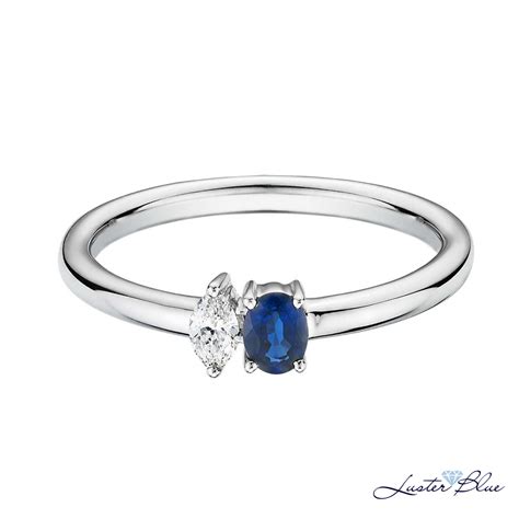 Sapphire Sapphire Stack Ring Lbsr 470 Lusterblue