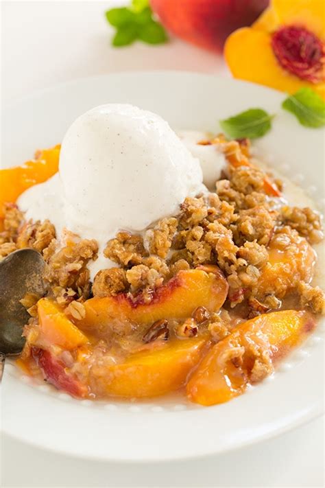From live chat, email to facebook messenger, twitter dm, sms. Peach Crisp - Cooking Classy