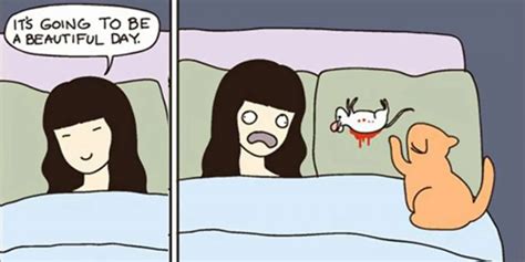 10 Funny Comics Reveal The Reality Of Owning A Cat