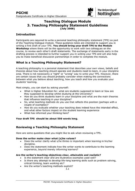 Education Personal Statement Sample Education Personal Statement An