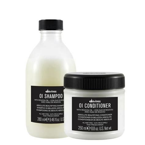 Davines Oi Shampoo And Conditioner Duo Luxuriouslook