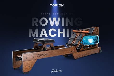 Topiom Jupiter Water Rowing Machine Topiom