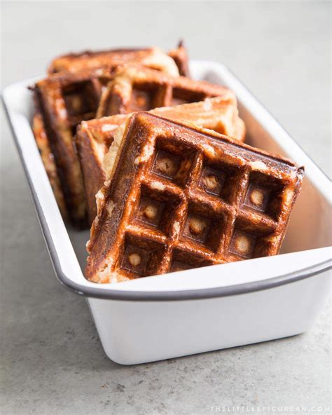 Belgian Liege Waffles The Little Epicurean