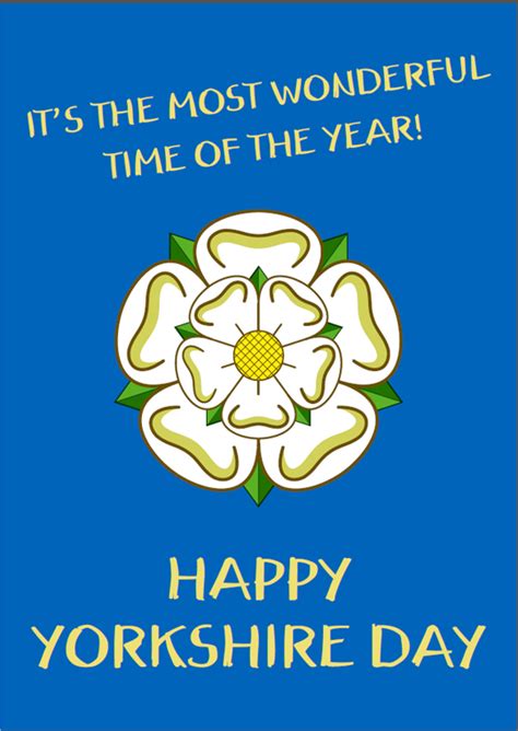Yorkshire Day Greetings Cards Pack Of 10 Im From Yorkshire