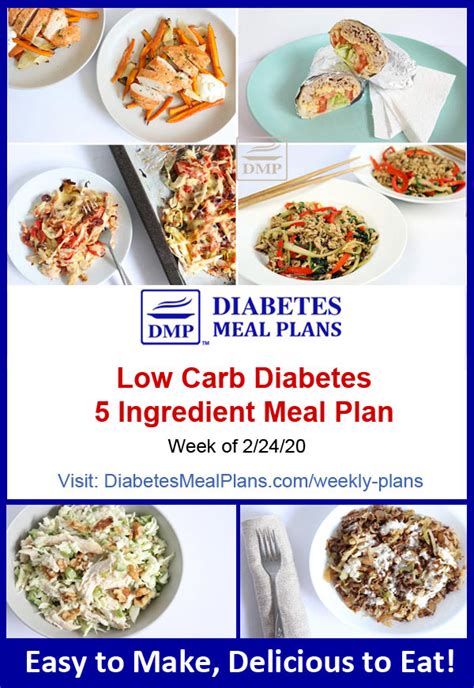 Diabetes Meal Plan Menu Week Of 22420 Diabetic Diet