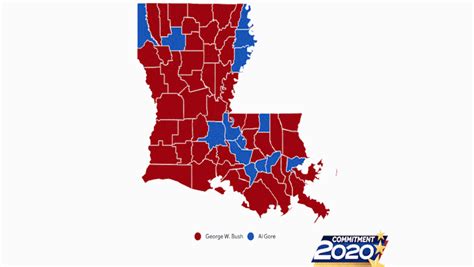 Election 2020 How Louisiana Has Voted For Presidents In The Past