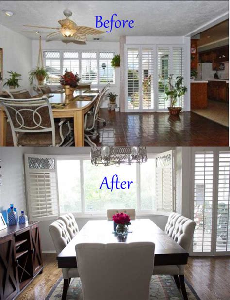 Before And After Dining Room Makeover Mama In Heels