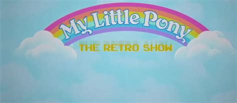 My Little Pony Retro Cartoontoys Embrace 80s Roots The Beat