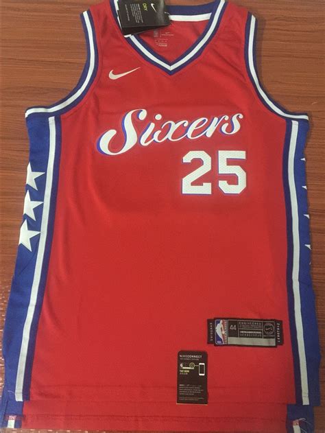 Men 25 Ben Simmons 76ers Jersey Red City Edition Philadelphia 76ers Jersey | Philadelphia 76ers 