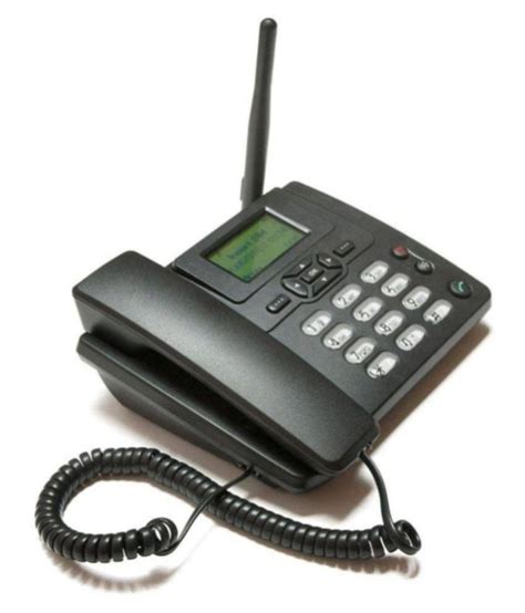 Buy Ibs Ets3125i Wireless Landline Phone Black Online At Best Price