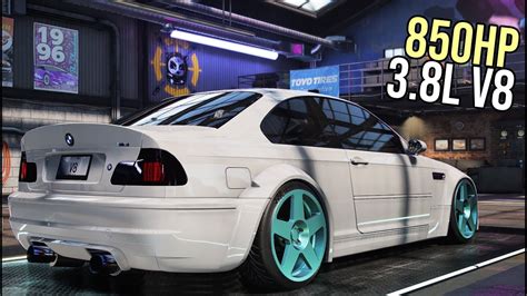 Need For Speed Heat Bmw M3 E46 38l V8 Swap Gameplay Youtube