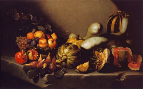 Still Life Fruit Caravaggio Paintings Caravaggio