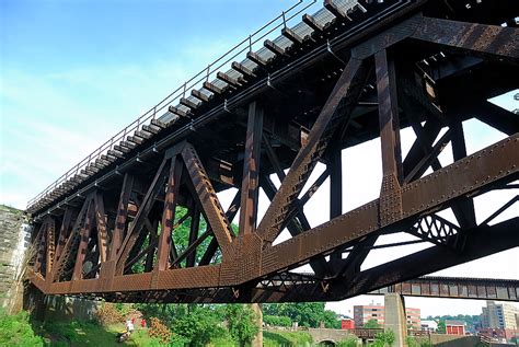 Nj Central Warren Deck Truss Railroad Bridge Easton Pa Flickr