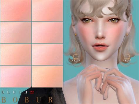 The Sims Resource Blush 22 By Bobur3 Sims 4 Downloads